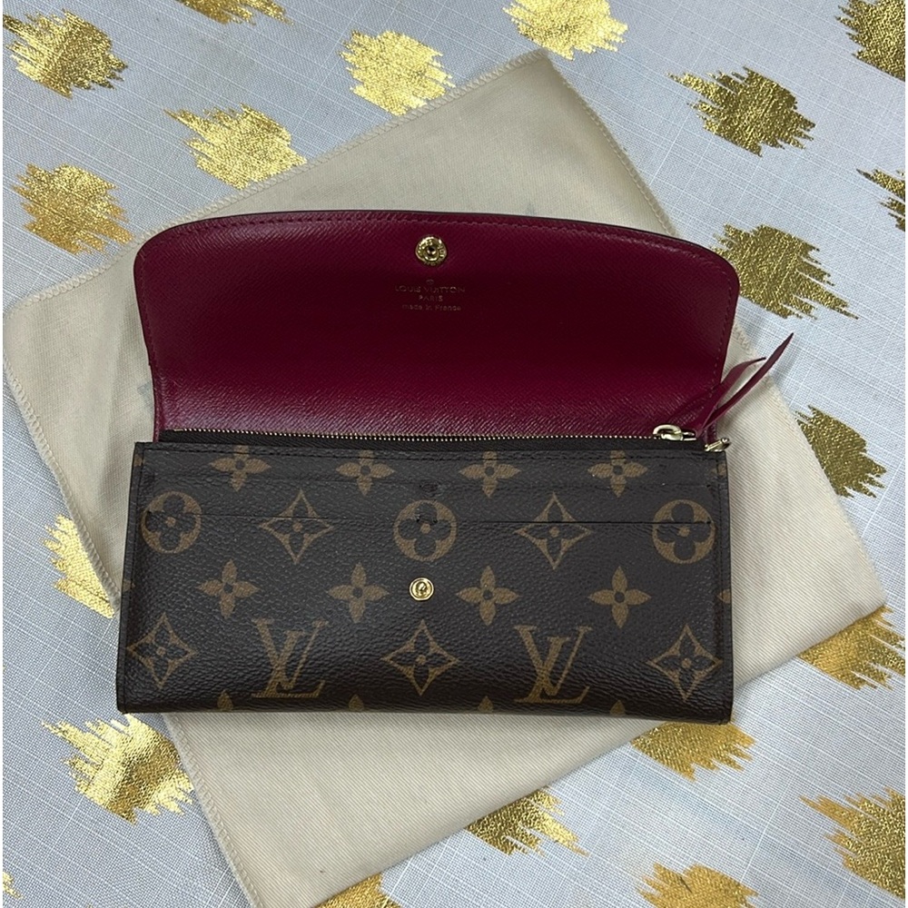 Louis Vuitton - Emilie Wallet Fuschia